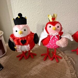Target King and Queen Valentines Birds